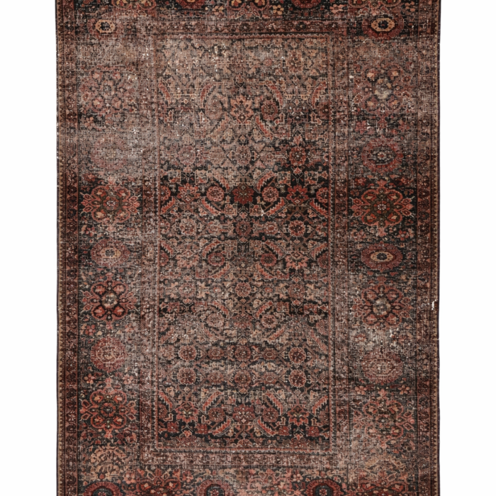 Midnight Rose Vintage Persian-Style Rug